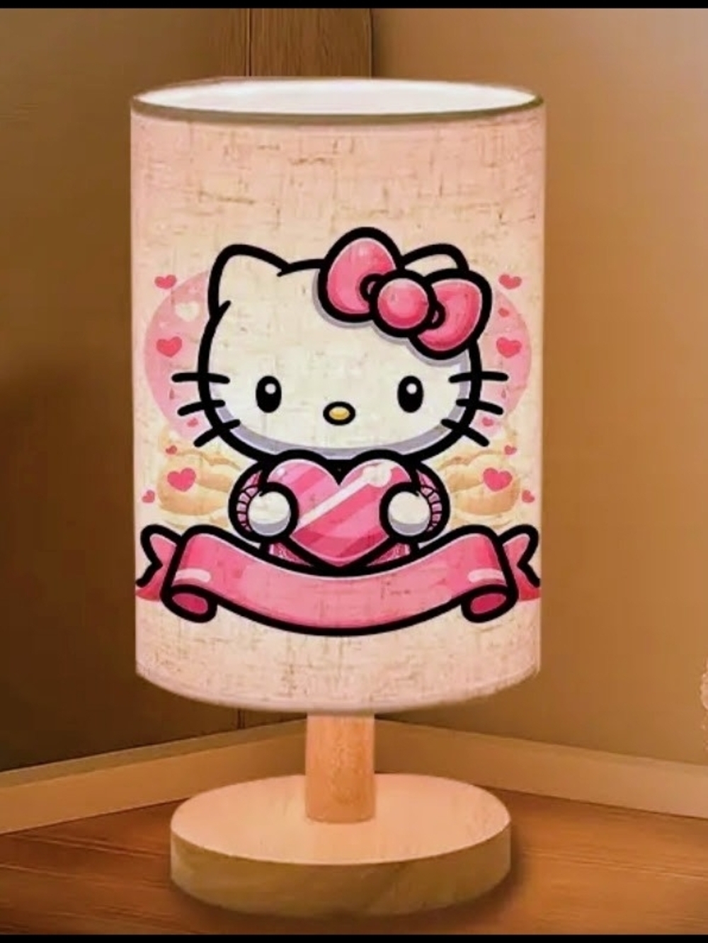 Hello Kitty Lamp 9.84x5.11'